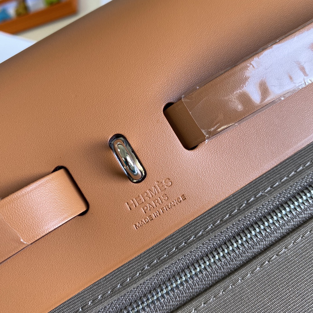 에르메스 에르백31 에토프 골드브라운 은장